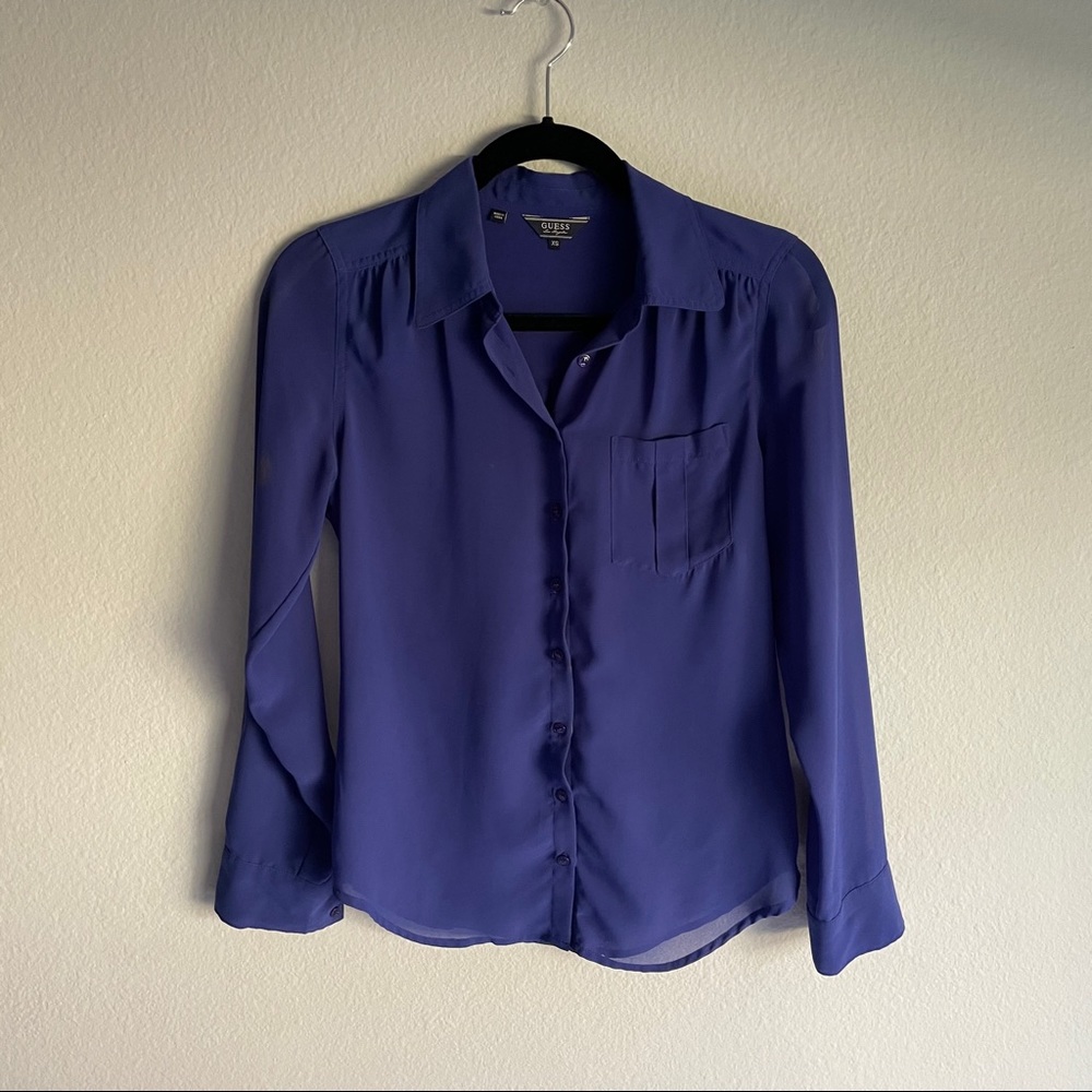 Guess button up shirt